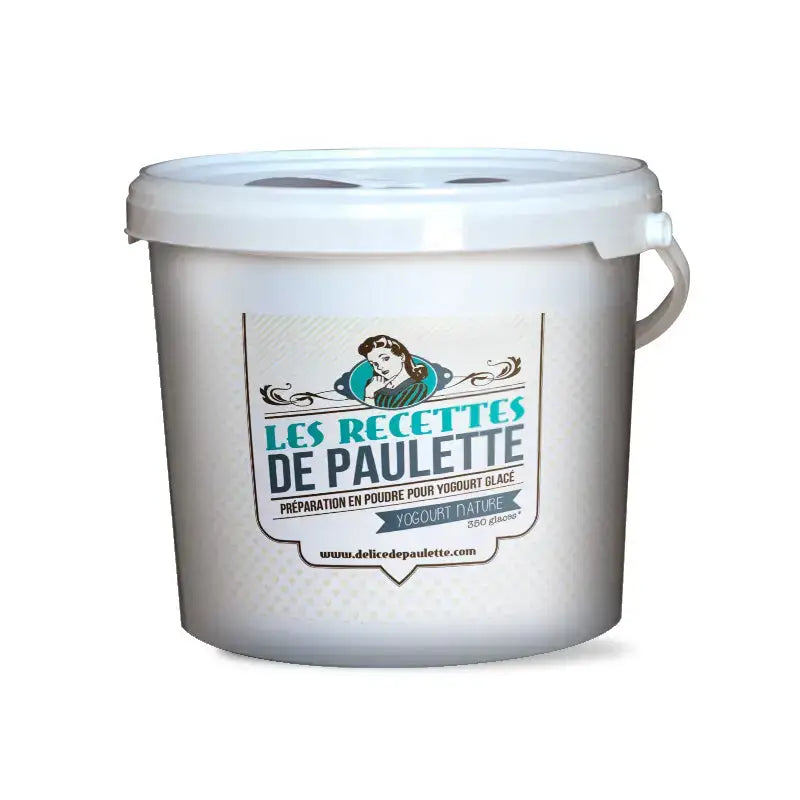 Balde blanco de mezcla de yogur para Helado Soft cremoso Gelmix