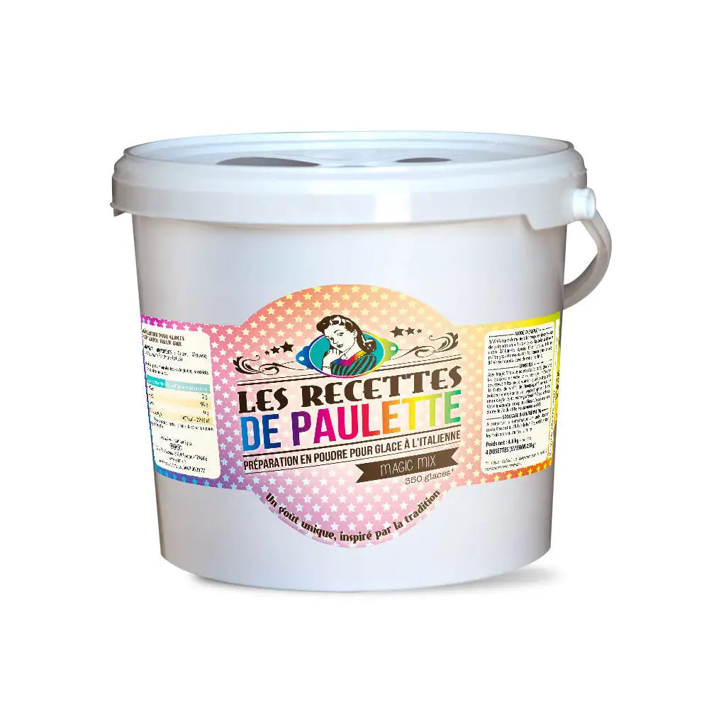 cubo de Helado Soft Mezcla mágica